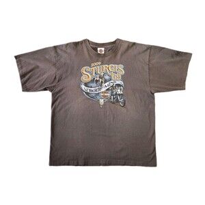 Harley Davidson Shirt Mens XXL Sturgis 2009 69 MN Motorcycle Bikercore Sportster